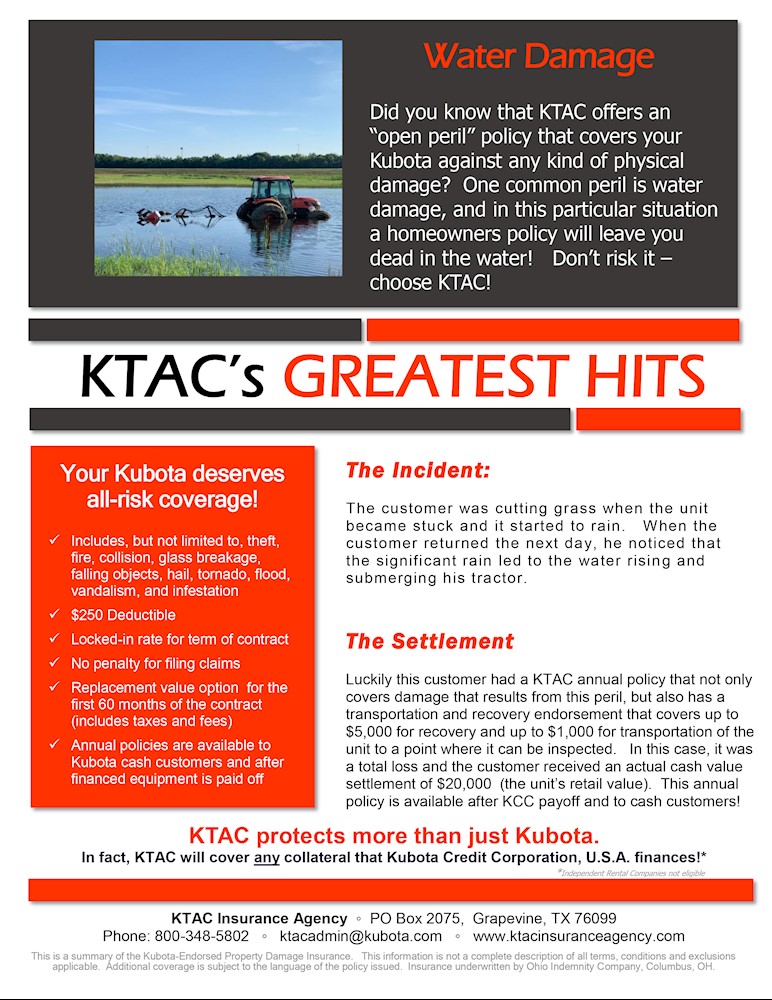 KTAC's Greatest Hits - Water Damage! (1)